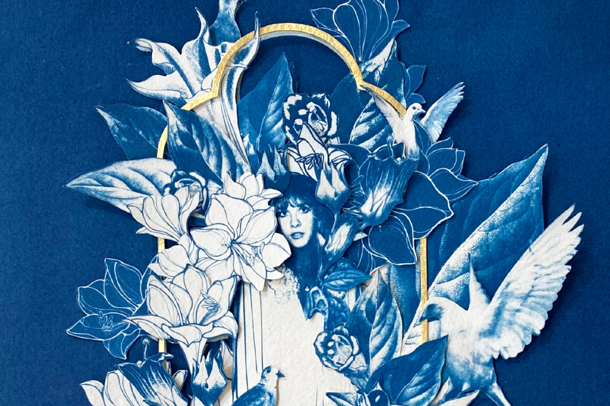 Honouring Stevie Nicks: A Special Cyanotype Commission